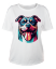 Obrazek Koszulka Biała Pink Smile Amstaff