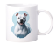 Obrazek Kubek Amstaff Biały  330 ml