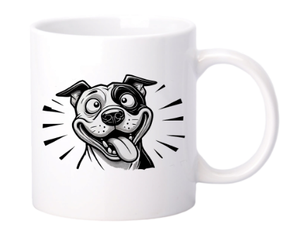 Obrazek Kubek Głodny Amstaff  330 ml